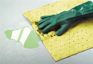 Silver Chemical Hazmat Pads